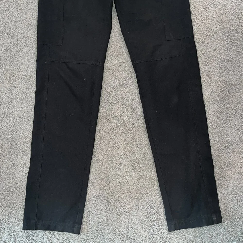 FIGS Technical Limited Edition Slim Axim Cargo Scrub Pants Black Men's XS Tall
